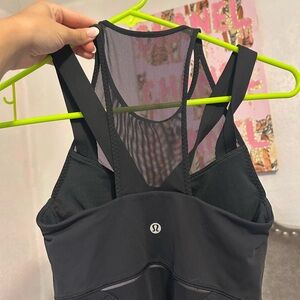 Lululemon black workout tank